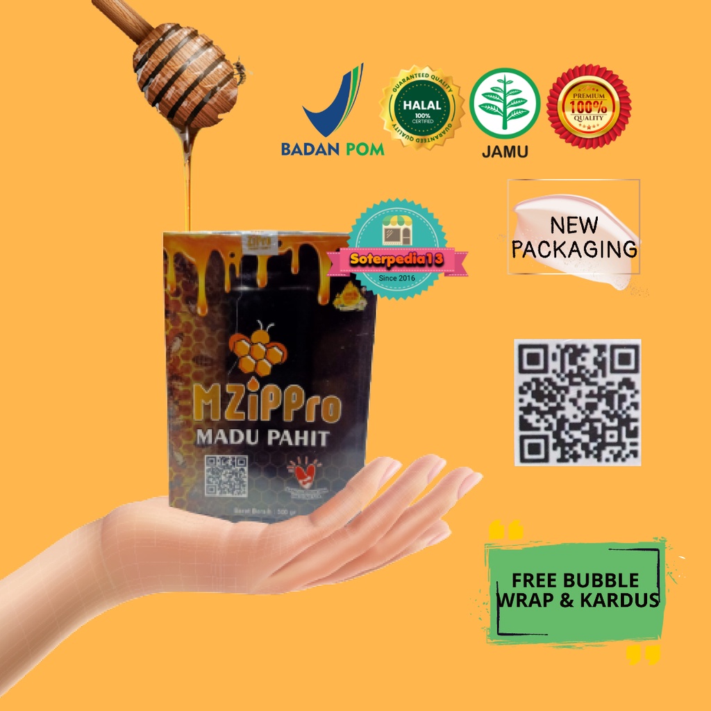 MZIPPRO MADU ZIPPRO (KEMASAN LAMA)