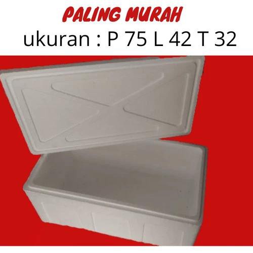 Styrofoam box 75 cm / stereofoam box ikan / styrofoam cupang / box ikan / box frozen food