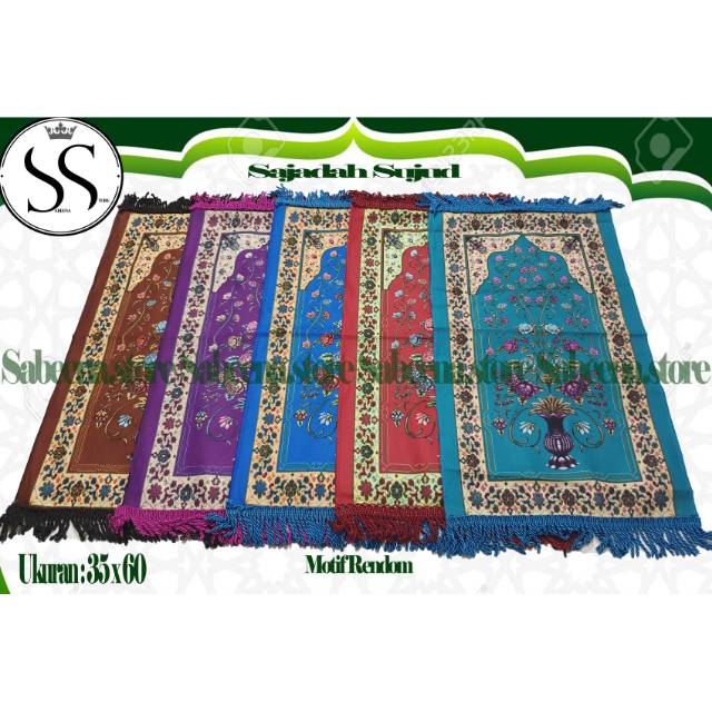 Sajadah Sujud Turkey Turkiye Kanebo Mini By Sabeena.Store