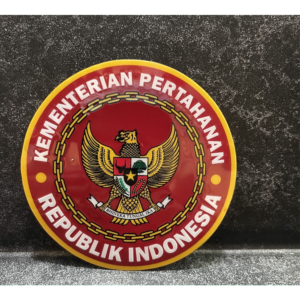 Stiker Kemhan Baru - Sticker Kementrian Pertahanan Terbaru - Stiker Kemhan