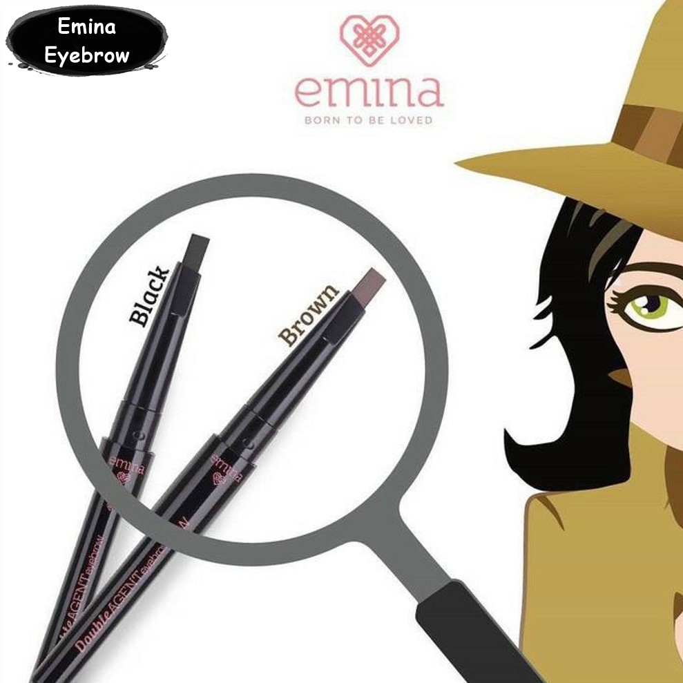 EMINA EYE SERIES (Eyehadow, eyeliner, aqua macara, eyebrow, total eclipse pen liner )