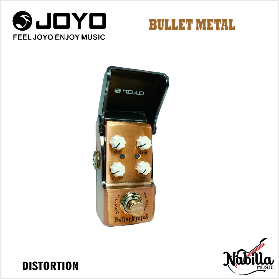 JOYO JF-321 BULLET METAL Distortion Efek GItar Distorsi Original