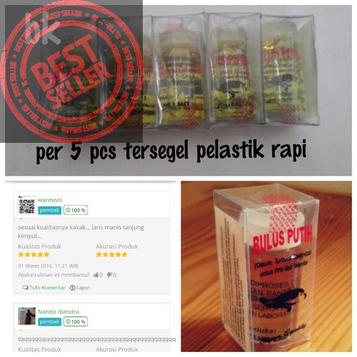 Minyak Bulus - Oil, untuk Wanita dan Pria