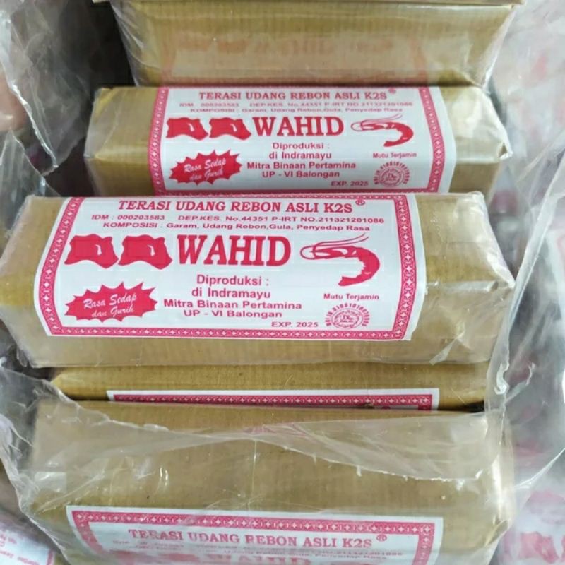 

RK01 Terasi Udang Asli Cap Wahid Khas Indramayu 250 gram