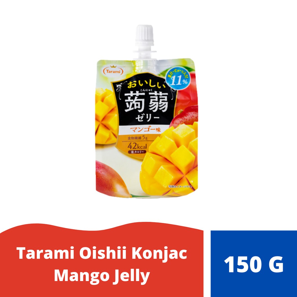 

Tarami Oishii Konjac Mango Jelly