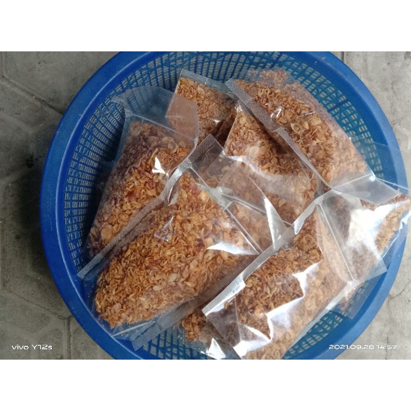 

bawang goreng isi kemasan 150 gram