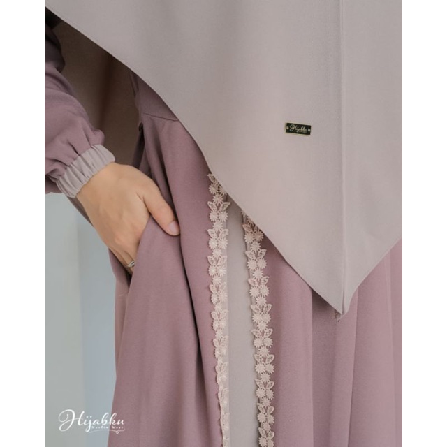 RIMEL SET SYAR'I BY HIJABKU ORIGINAL TERBARU || GAMIS LEBARAN 2022 || HIGH QUALITY || ITYCREP PREMIUM-5