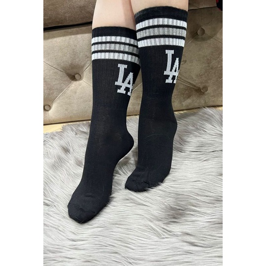MLB unisex street style logo sock!! kaos kaki original-1