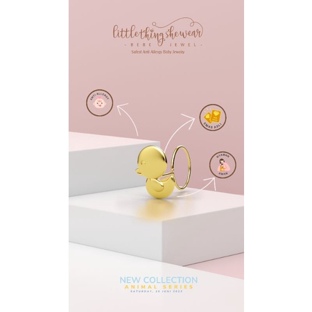 Littlethingshewear- Quackie Newborn Earrings