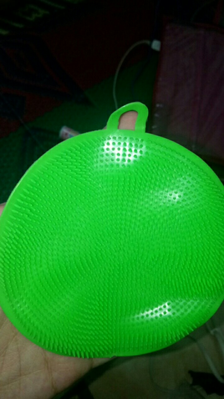 B-175 [ Grosir ] Spon Cuci Piring Spons Silikon Anti Kuman Murah Meriah Sk