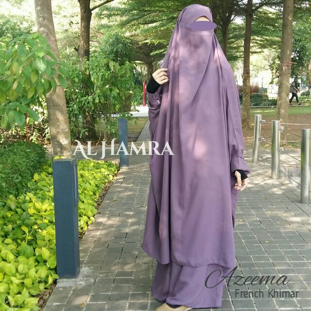 Set Gamis French Khimar/AZEEMA French Khimar