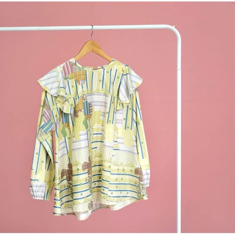 Naomi Top White ORI Riamiranda RM