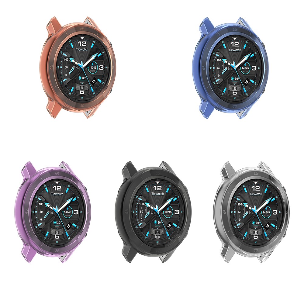 Casing Pelindung Bahan Tpu Ultra Tipis Untuk Smartwatch Ticwatch Gtx