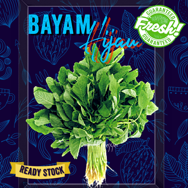 

BAYAM / CHINESE SPINACH Per IKAT ± 200 Gr SAYURAN SEGAR