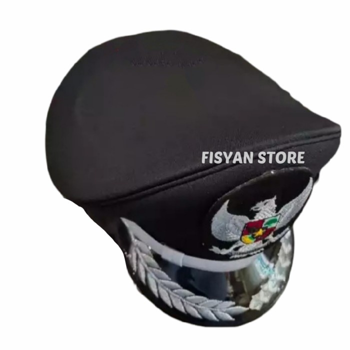 Topi Pet Lurah | Topi Pet PDU Lurah | Topi Pet Kepala Desa Padi Kapas