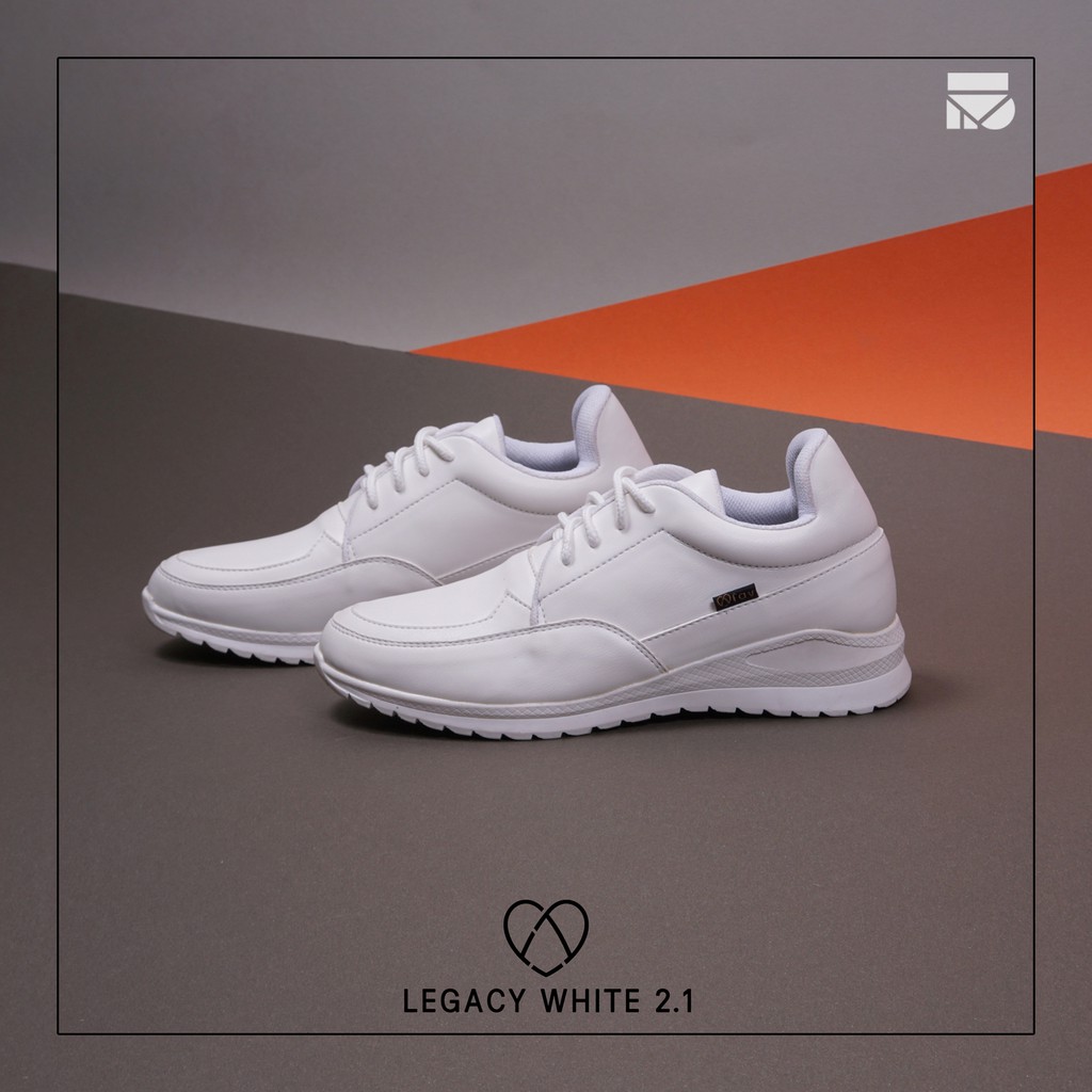 LEGACY WHITE |FORIND x Favshoes| Sepatu Sneakers Original Simple Wanita/Cewek/Women Snikers Footwear