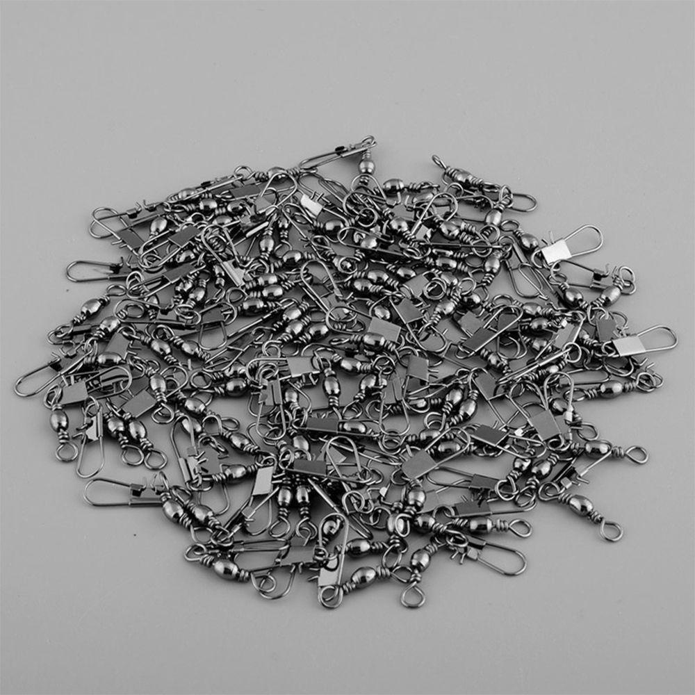 Nickolas1 Konektor Pancing 100Pcs/Lot 30mm Fish Tackle Aksesoris Ball Barrel Swivel Pin