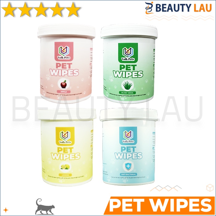 PET EYE WIPES STAIN REMOVER TISU PEMBERSIH MATA KUCING MURAH PERAWATAN KUCING ISI 150PCS