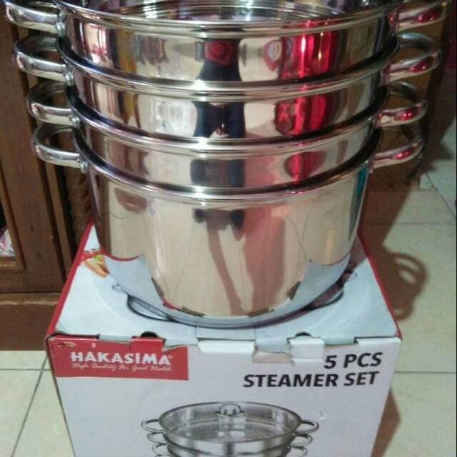 HAKASIMA 5 PCS STEAMER SET