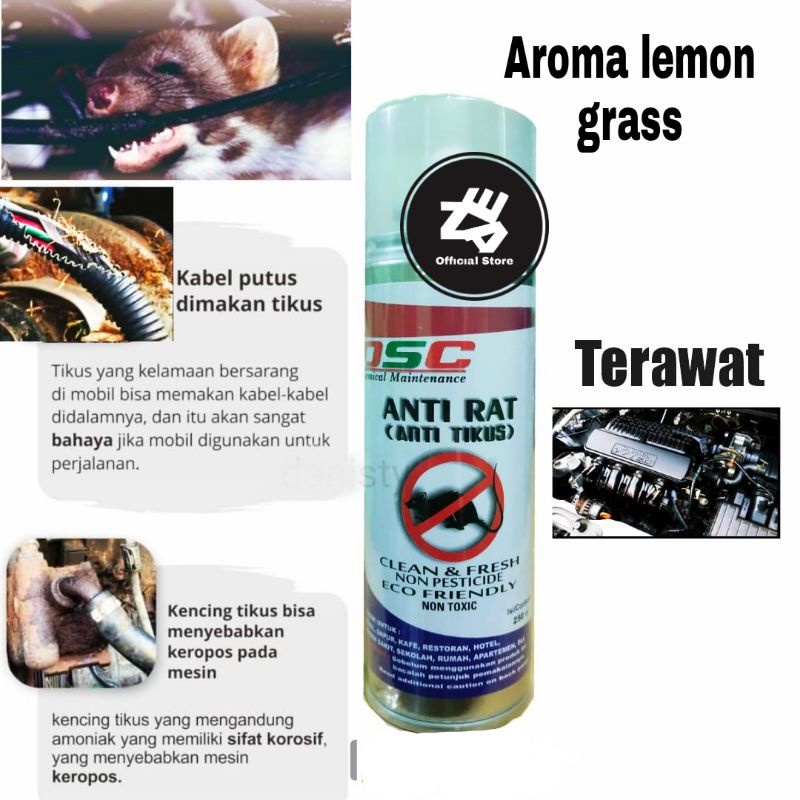 DSC Rat Repellent 300ml - Pengusir Tikus dan Serangga