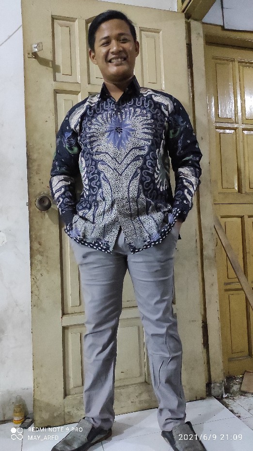 Wisanggeni Kemeja Batik Pria Lengan Pendek Full Furing By Dewo