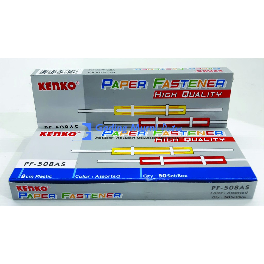 

Paper Fastener / Acco Plastik / Pengikat Kertas kenko PF - 508AS