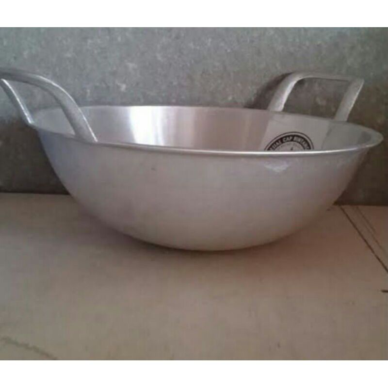 Kuali wajan penggorengan cekung no 12