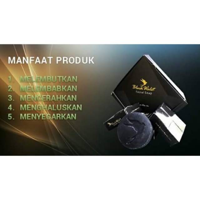 Sabun muka black walet original BPOM