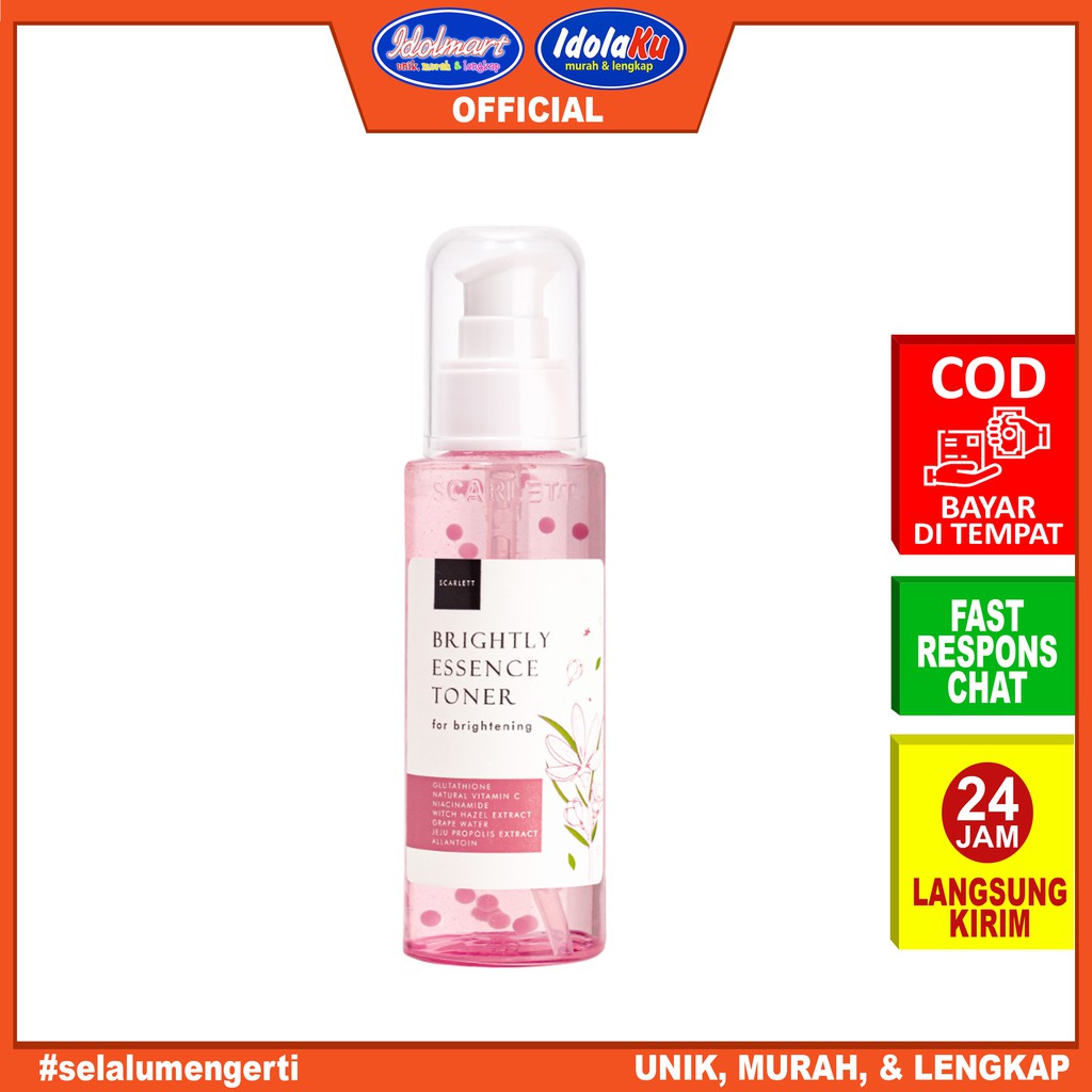 IDOLAKU Scarlett Whitening Brightly Essence Toner 100ml