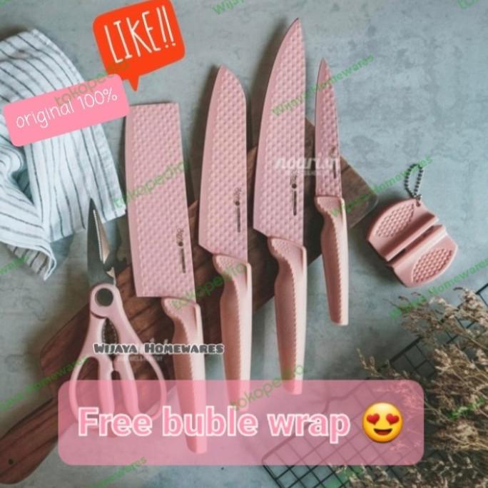 Stein Cookware Diamond Non Coating Knife Set / Stein Pisau Set