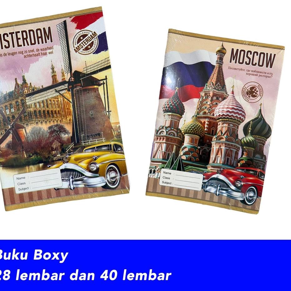 

향 CALLISTA Buku Tulis Boxy Isi 40 lbr YOU Produksi KIKY Baru