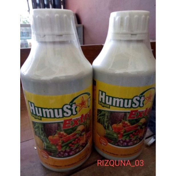 HUMUSTAR EXTRA 1Liter Humic Acid 25% Asam Humat Pembenah Tanah