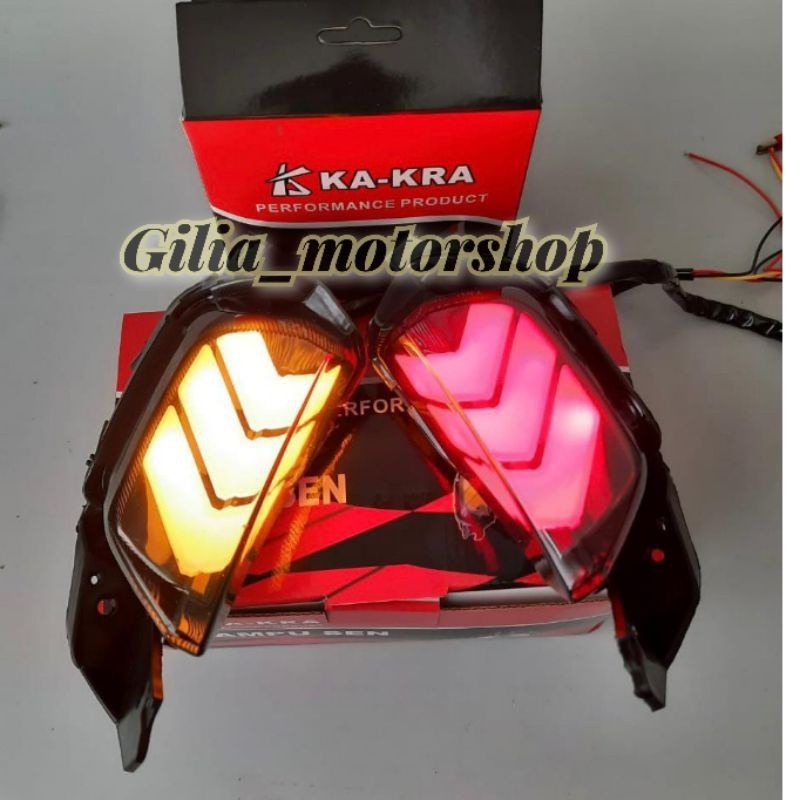 Stoplamp Led Belakang Nmax New 2020 Plus Sen Depan Running Yamaha Nmax New 155 2020 2021(paket)