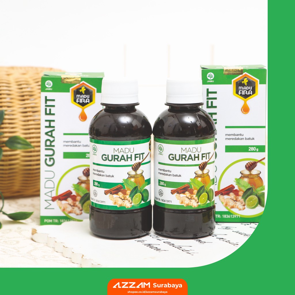 Madu Gurah Fit Obat Sesak Nafas Bronkitis Sinusitis Radang Tenggorokan-4