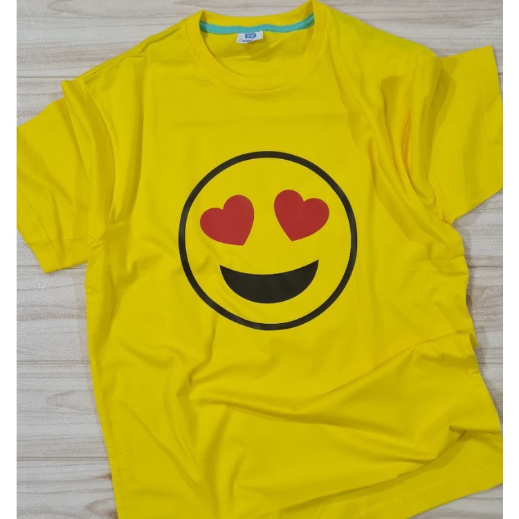 KAOS SMILE | KAOS CUSTOM | KAOS KARAKTER SMILE