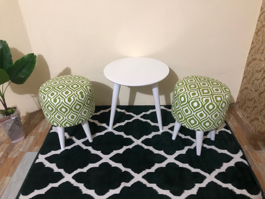 [fd] Kursi Stool Set Ekonomis Kursi Dan Meja