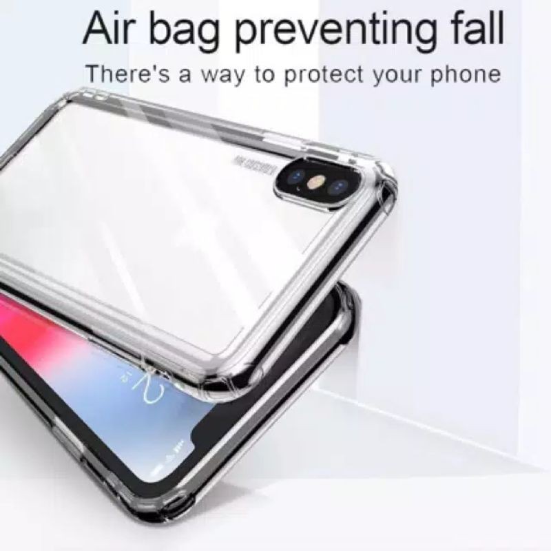 IPHONE XSMAX / IPHONE 11/ IPHONE 11 PRO/ IPHONE 11 PRO MAX CASE SOFTCASE BENING BASEUS CLEAR AIRBAG