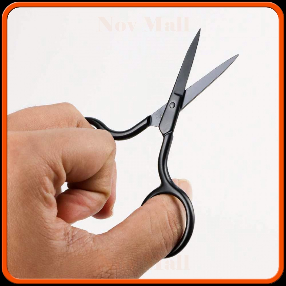 Gunting Alis Mata Eyebrow Trimmer Scissor Stainless Steel -BY083