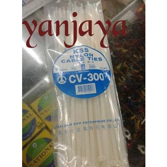 

TERBARU KSS NYLON CABLE TIES CV-300/30CMX4,8MM PUTIH