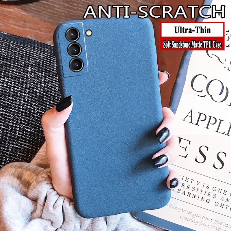 Soft Case Samsung Galaxy S21 Fe 5G Slim Matte Silicon Sandstone