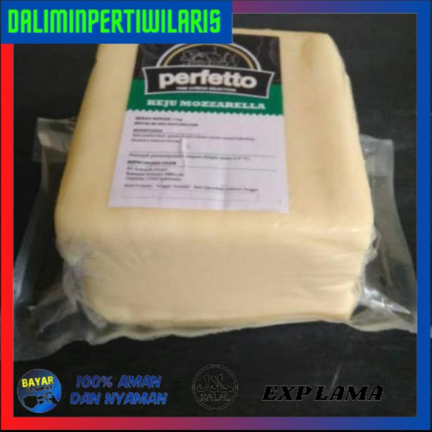 

( BISA COD ) PROMO!!! Mozzarella Perfetto - 1kg STOK TERBATAS [Kode 1|Kode 2|Kode 3|Kode 4|Kode