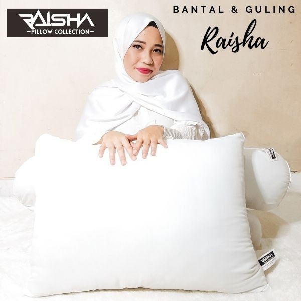 RC Bantal Hotel Tidur Bahan Hollow Siliconize Fiber  (RAISHA PILLOW) Lebih Empuk Kenyal