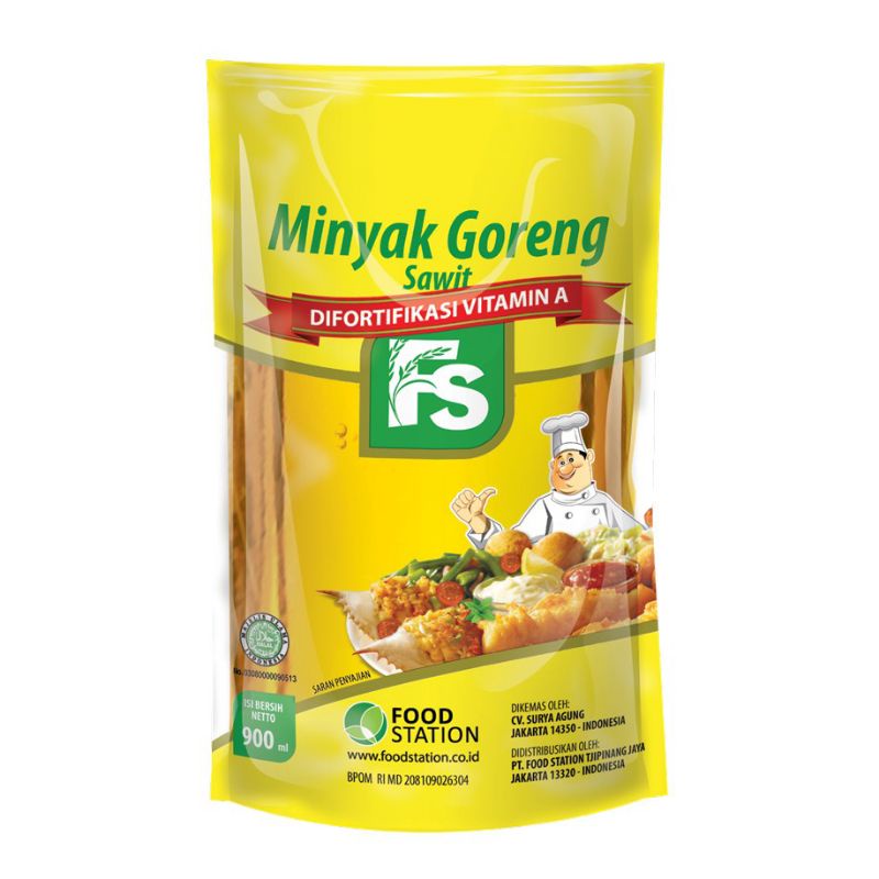 

Food Station - Minyak Goreng FS Premium 900 ml