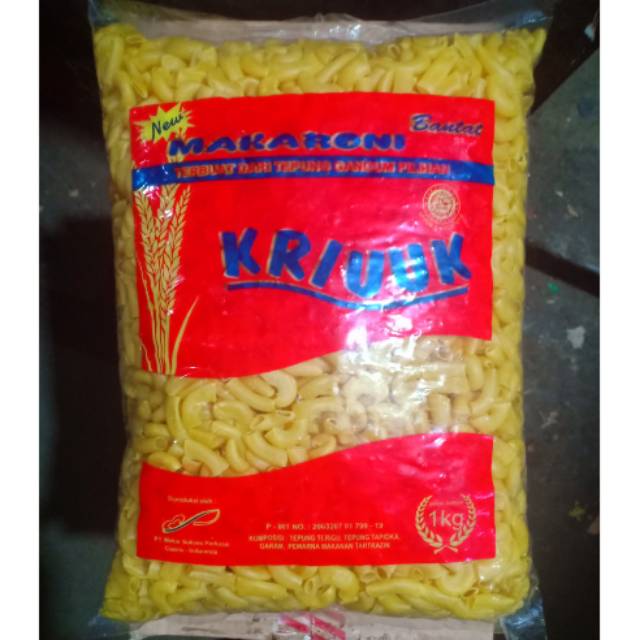 

Macaroni KRIUK mentah 1kg