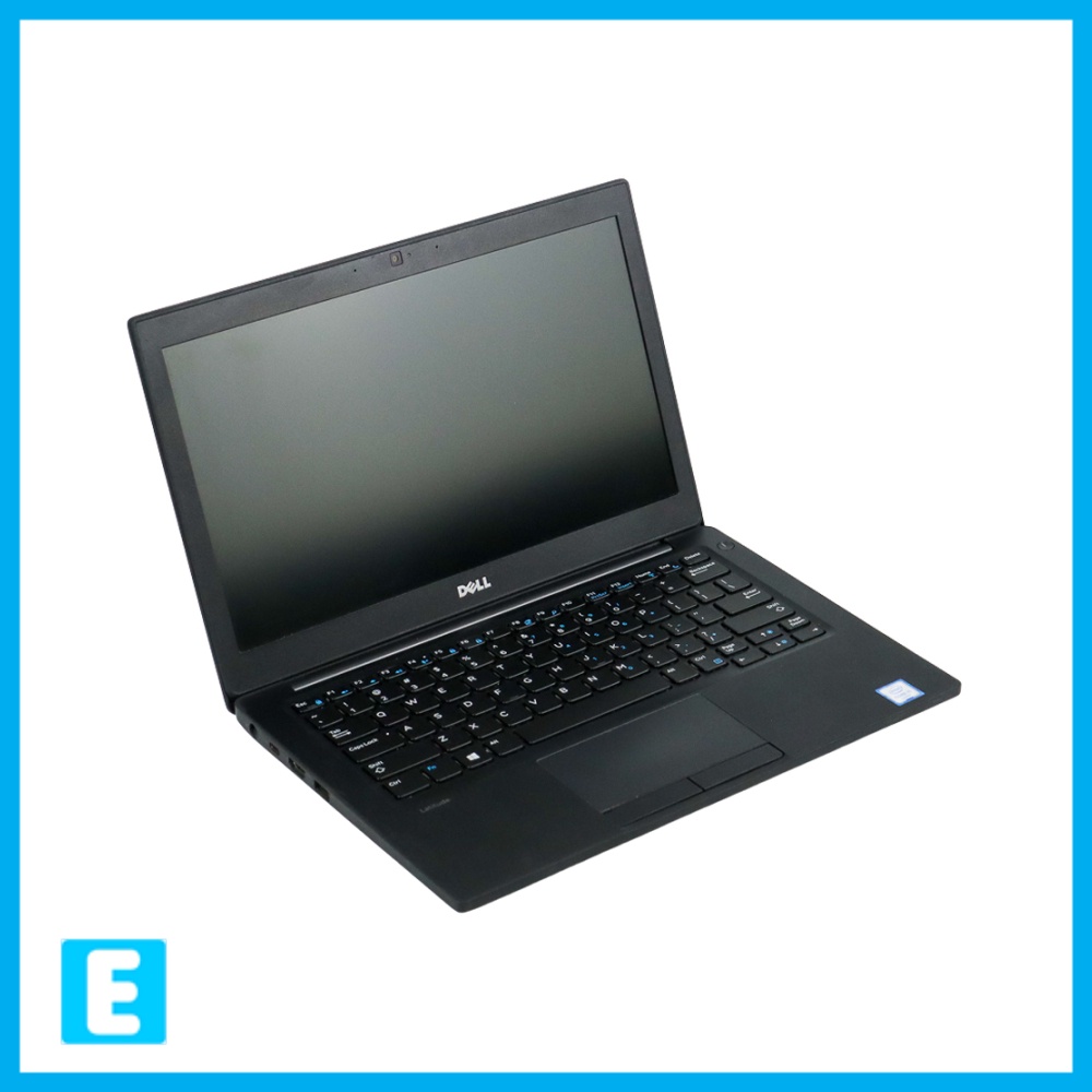 PROMO Laptop Dell Latitude 7280 Intel Core i5 Gen6 8GB 256GB 12.5 Inch HD Windows 10 BEKAS GRADE A - Black ORIGINAL