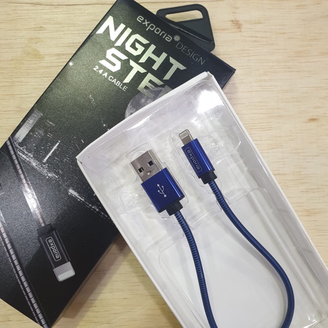 Kabel 25cm Stanliss Exporia Night Steel Kabel