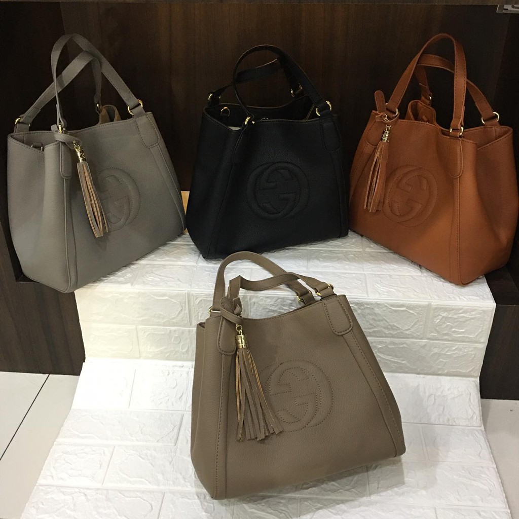 Tas Import Handle Gucci Soho Hobo