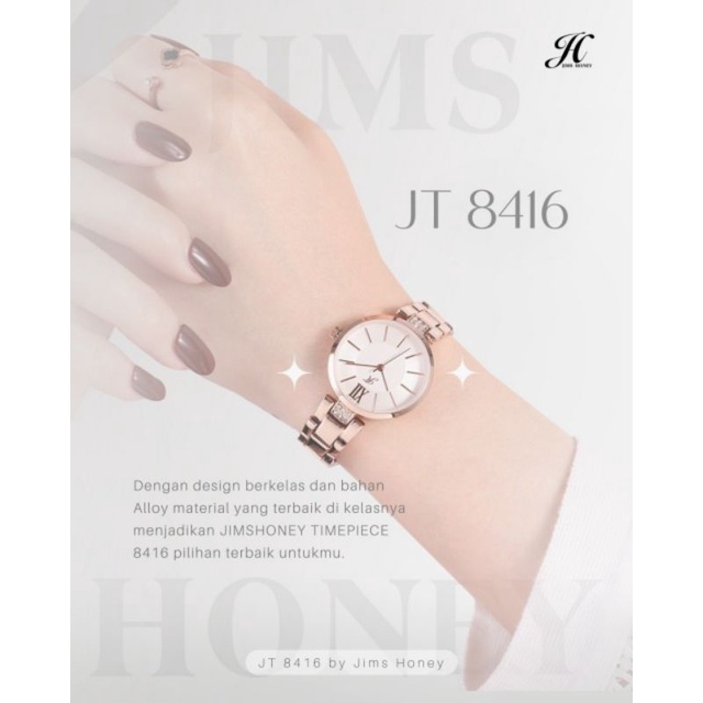 JT 8416 Jimshoney / Jam Tangan 8416 / Jh8416 / JT 8416 / Jam Tangan Cewek / Jam Tangan Couple / Jims