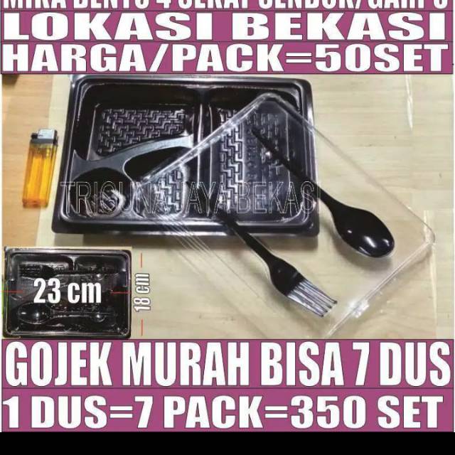 Tray Bento / kotak Bento / kotak nasi bento