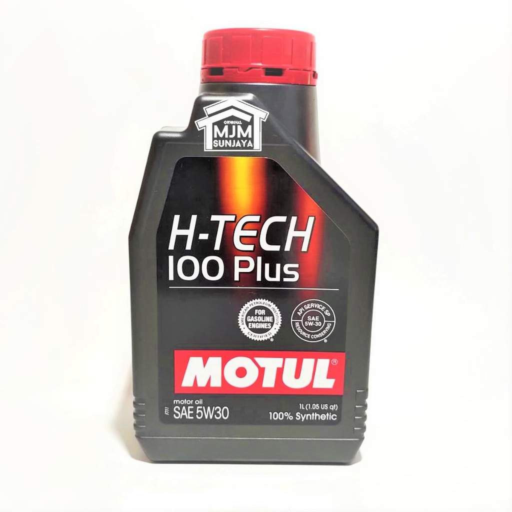 Oli Mesin Motul Hi H Tech 100 Plus SAE 5W30 API SN 1 Liter MOBIL MOTOR 1L Original 5W-30